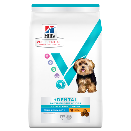 Hill's Vet Essentials Multi-Benefit + Dental Adult 1+ small & mini dog with chicken 2 kg