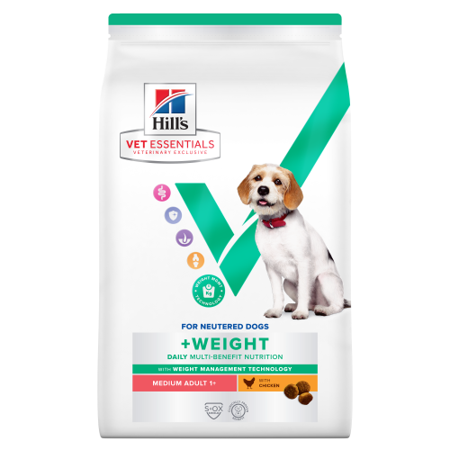 Hill's Vet Essentials Multi-Benefit + Weight Adult 1+ medium dog with chicken 10 kg