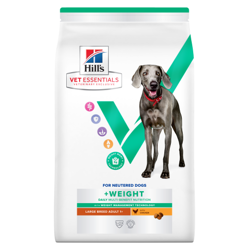 Hill's Vet Essentials Multi-Benefit + Weight Adult 1+ large dog with chicken 14 kg