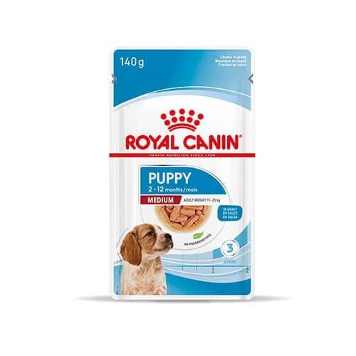 Royal Canin Health Nutrition Medium Puppy wet - aliment humide en sachet