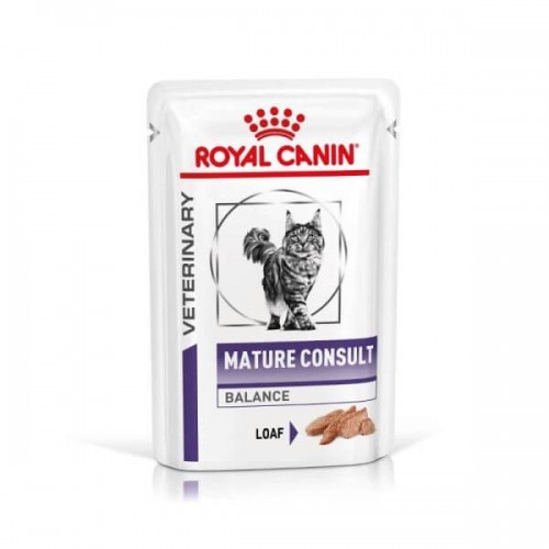 Royal Canin Veterinary Expert Nutrition Mature Consult Balance pour chat - aliment humide en sachet