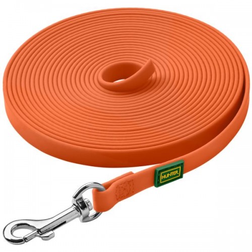 Longe / Suchleine Hunter Convenience pour chien couleur orange fluo