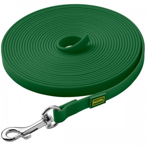 Longe / Suchleine Hunter Convenience pour chien couleur vert foncé