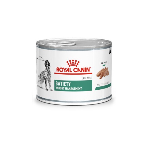 Royal Canin Veterinary Diet Satiety Weight Management Dog - aliment humide en  boite 12 x 195g