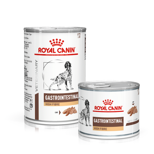 Royal Canin Veterinary Diet Gastrointestinal High Fibre Dog - aliment humide en boîte 12 x 410g