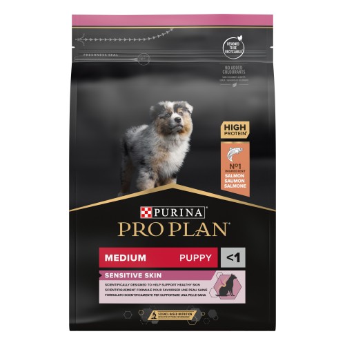 Purina ProPlan Medium Puppy Sensitive Skin salmon