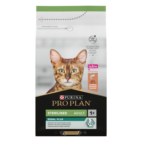 Purina ProPlan Sterilised Adult Cat Renal Plus salmon