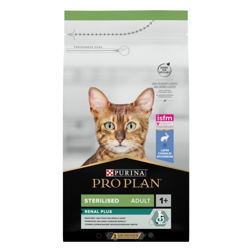 Purina ProPlan Sterilised Adult Cat Renal Plus rabbit