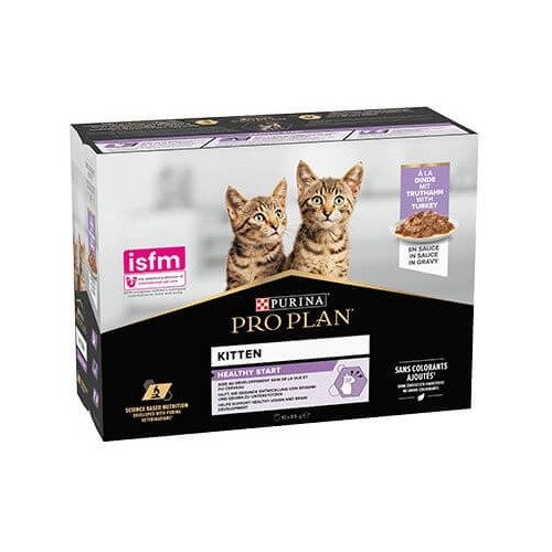 Purina ProPlan Cat Wet KITTEN Healthy Start TURKEY