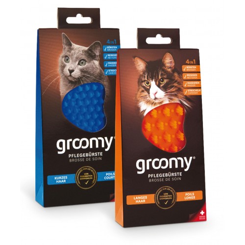 Groomy Cat Brosse en Silicone pour chat