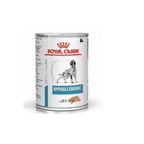Royal Canin Veterinary Diet Hypoallergenic Dog - aliment humide en boîte