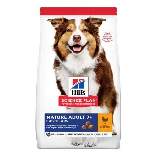 Hill's Science Plan Canine Mature Adult 7+ Active Longevity Medium with Chicken