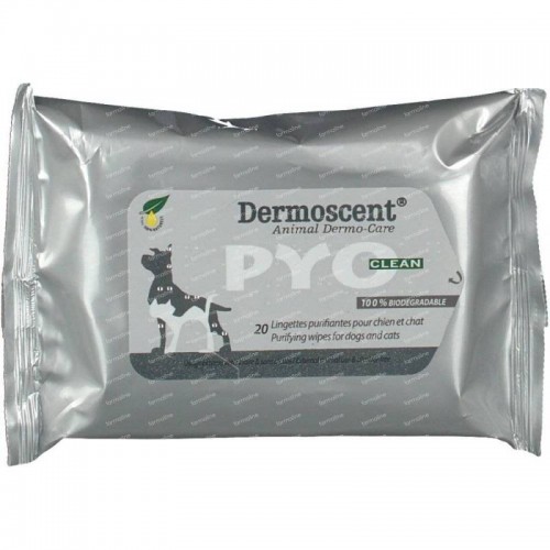 Dermoscent Pyo Clean Wipes lingettes pour chien et chat