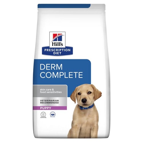 Hill's Prescription Diet Canine Derm Complete PUPPY Egg croquettes