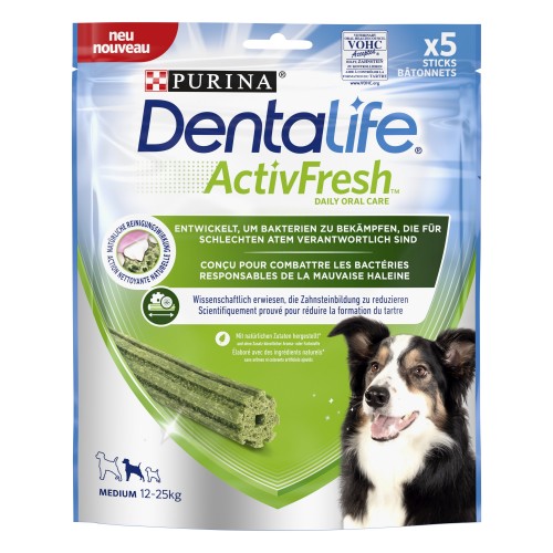 *PROMO Purina Dentalife ActivFresh Medium Dog 6x115g (6/24)