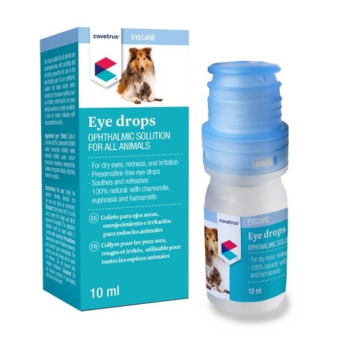 Eye Drops CVet Covetrus Collyre neutre pour chien et chat 10ml