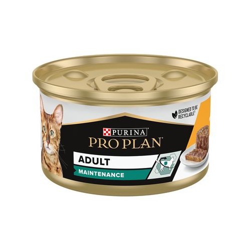 Promo Purina ProPlan Cat Wet Adult MAINTENANCE Chicken 24x85g (1/26) boîtes