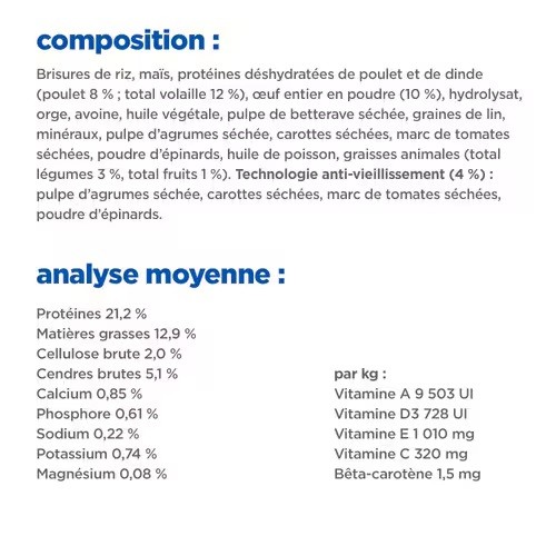Hill's Vet Essentials Canine Multi-Benefit +SENIOR Health Mature Adult 7+ Medium & Large chicken - croquettes  2kg