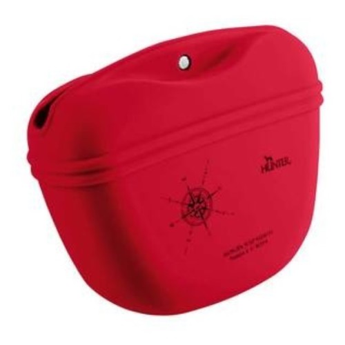 Hunter LIST pochette de ceinture en silicone avec fermeture aimantée - taille S - ROUGE