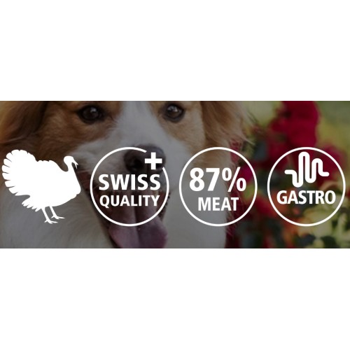 Gastro Happs Dinde & charbon actif 120g - Schweizer Lecky