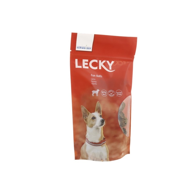 Fun Balls Agneau 230g - Schweizer Lecky Fun Balls Agneau 230g - Schweizer Lecky