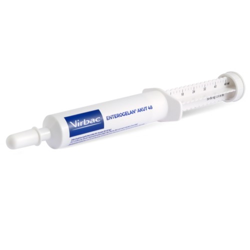 Enterogelan Akut 48 pâte Virbac pour chien- seringue doseuse
