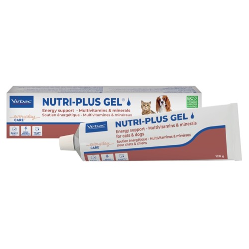 NUTRI-PLUS GEL Virbac pour chat et chien - tube 120g