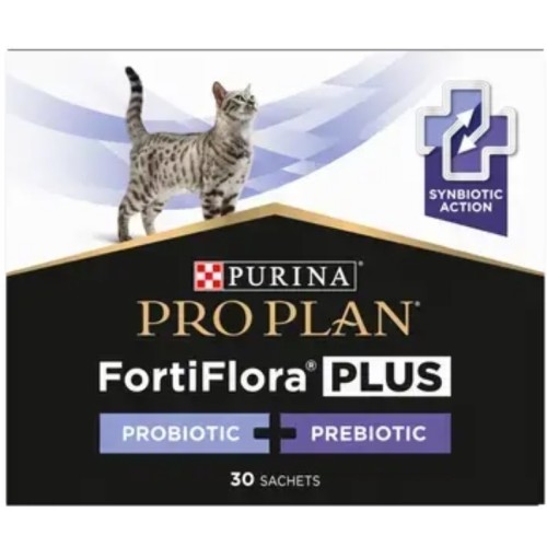 Purina FortiFlora PLUS Feline Poudre pré- et probiotique pour chat 30x1,5g