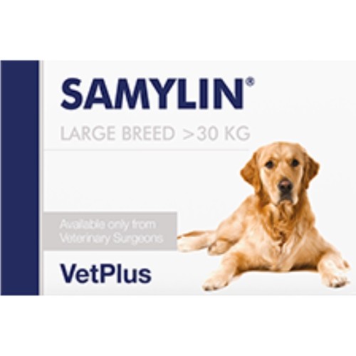 SAMYLIN Large Breed VetPlus pour chien de plus de 30 kg,  30cp L