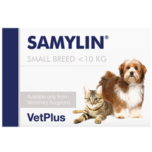 SAMYLIN Small Breed VetPlus comprimés pour chat et petit chien, 30cp S