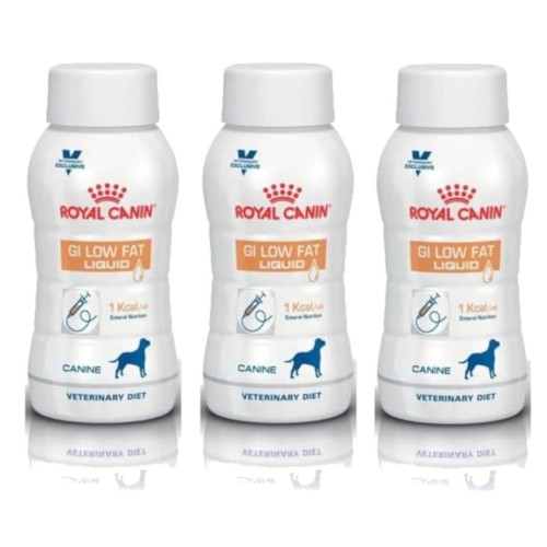 Royal Canin Veterinary Diets GI Low Fat Liquid* pour chien - 3x200ml