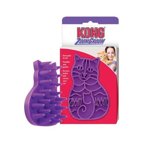Brosse souple Kong Zoom Groom chat