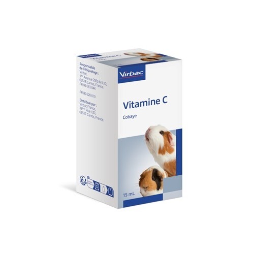 Vitamine C pour Cobayes Virbac 15ml
