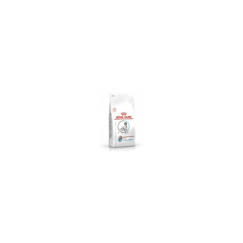 Royal Canin Veterinary Diet Gastrointestinal Low Fat + Hypoallergenic Dog