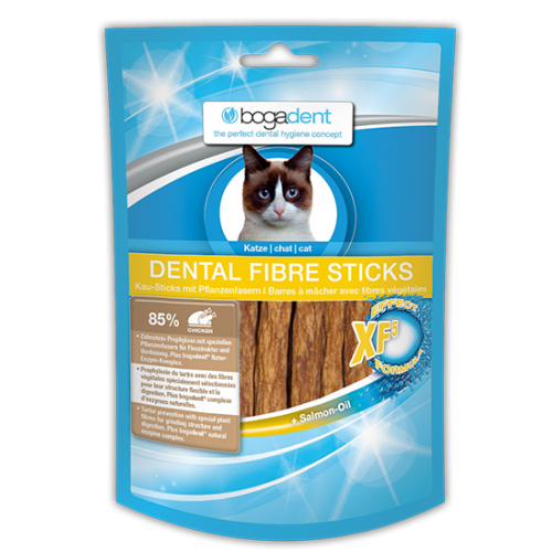 Bogadent Cat Dental Fibre Sticks pour chats 50g