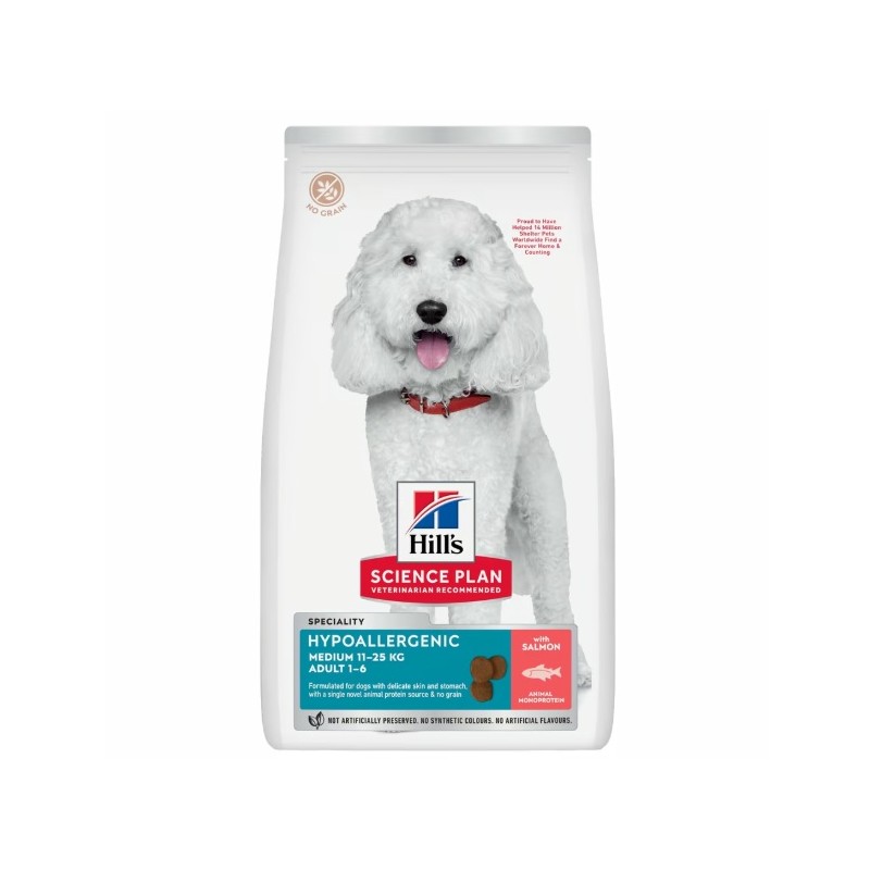 Hill's Science Plan Canine Hypoallergenic adult medium