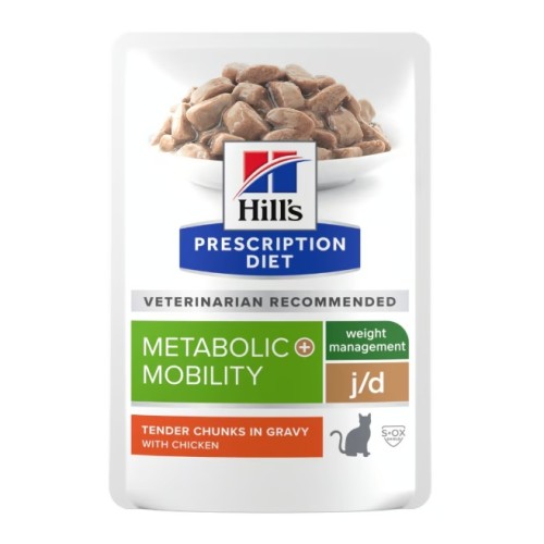 Hill's Prescription Diet Feline METABOLIC & MOBILITY Chicken 12x85g