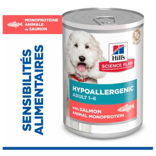 Hill's Science Plan Canine Hypoallergenic adult 12x363g