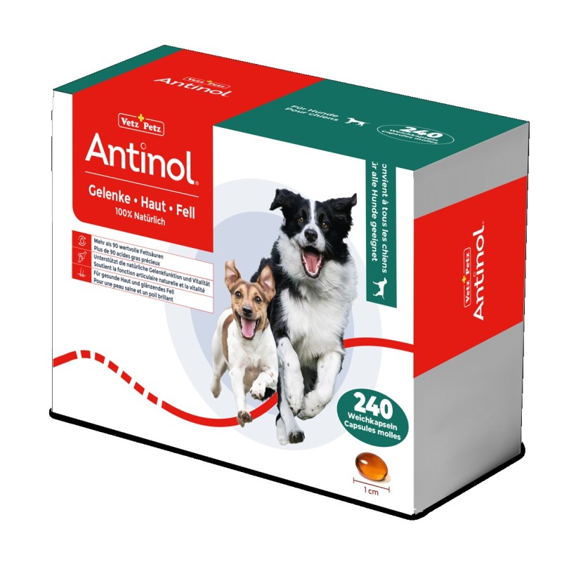 New Antinol Chien 240 gélules molles