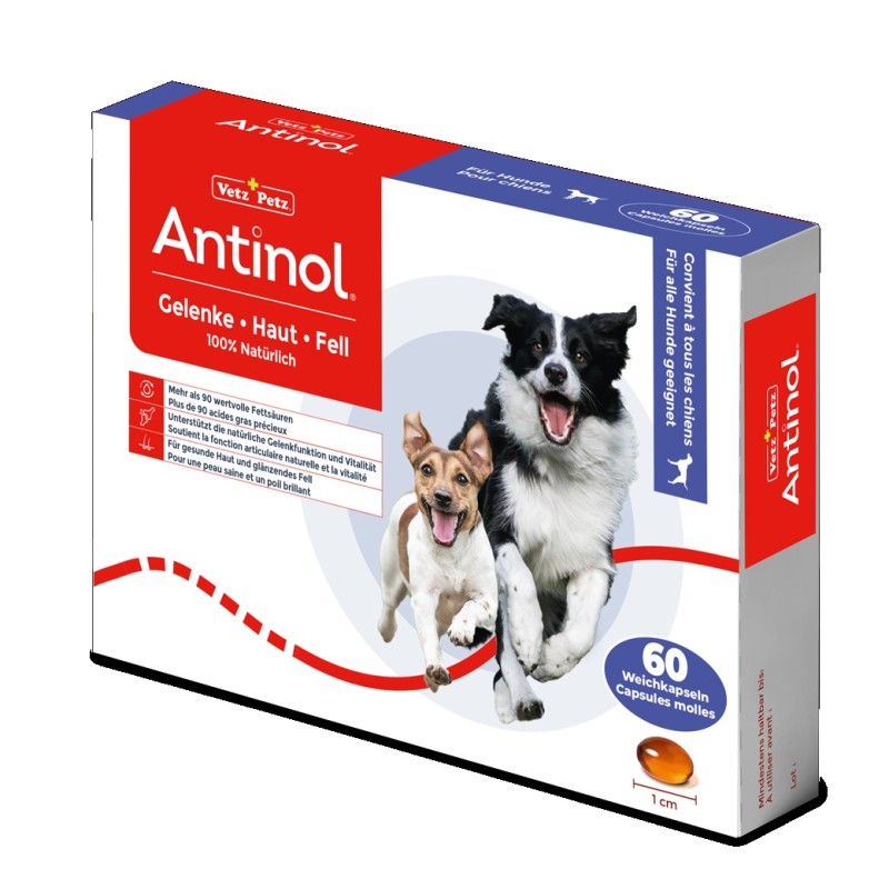 Antinol Chien 60 capsules molles