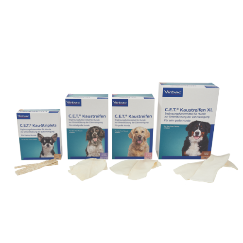 Virbac C.E.T. Lamelles à mâcher pour chiens de taille moyenne 10-25 kg, env. 140g
