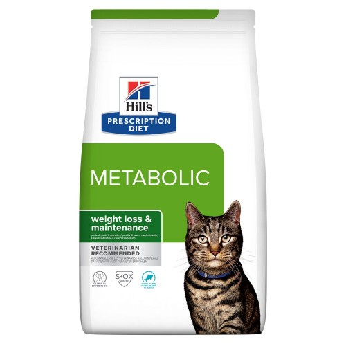 Hill's Prescription Diet Feline METABOLIC Weight Tuna Salmon  1,5kg - croquettes