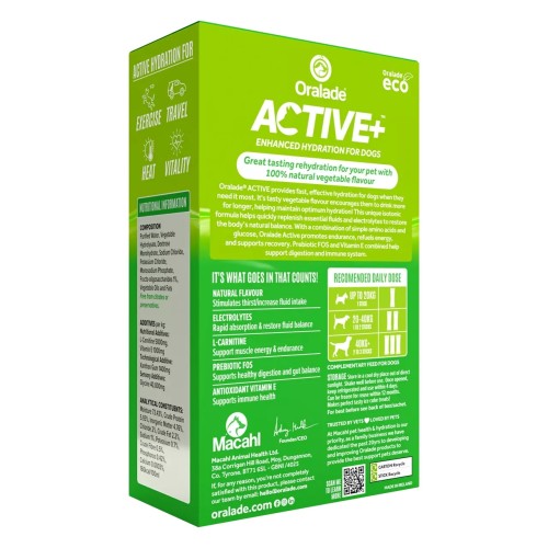 Oralade Avtive+ concentrate vegetable