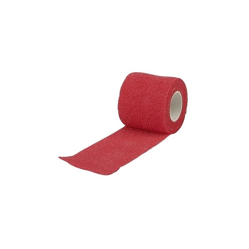 Kruuse Valueline bande 5cm x 4.5m rouge