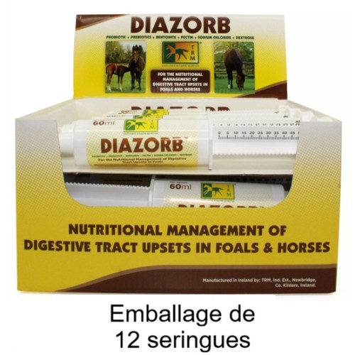 TRM Diazorb pour chevaux 12x60ml