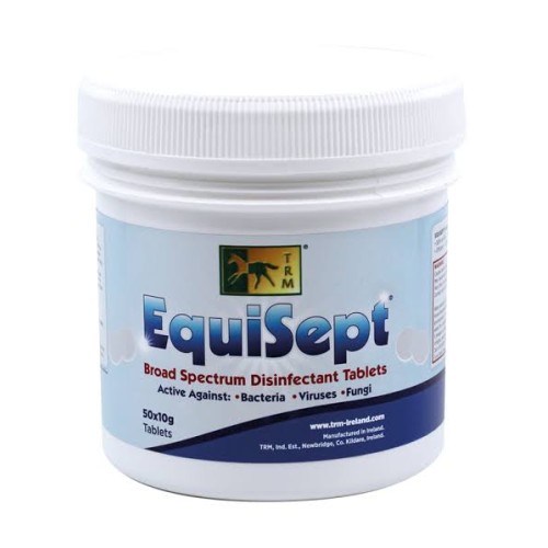 TRM Equisept  50x10g - Tablettes de désinfectant pour boxes de chevaux