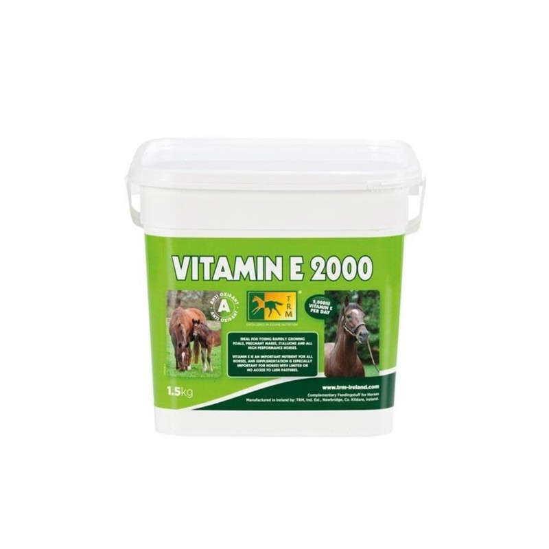 TRM Vitamin E 2000 pour chevaux  1,5kg
