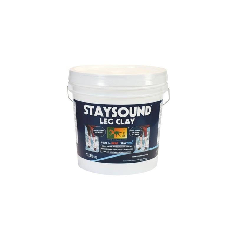 TRM Staysound Leg Clay pâte pour chevaux 11,35kg