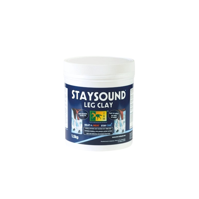 TRM Staysound Leg Clay pâte pour chevaux  1,5kg