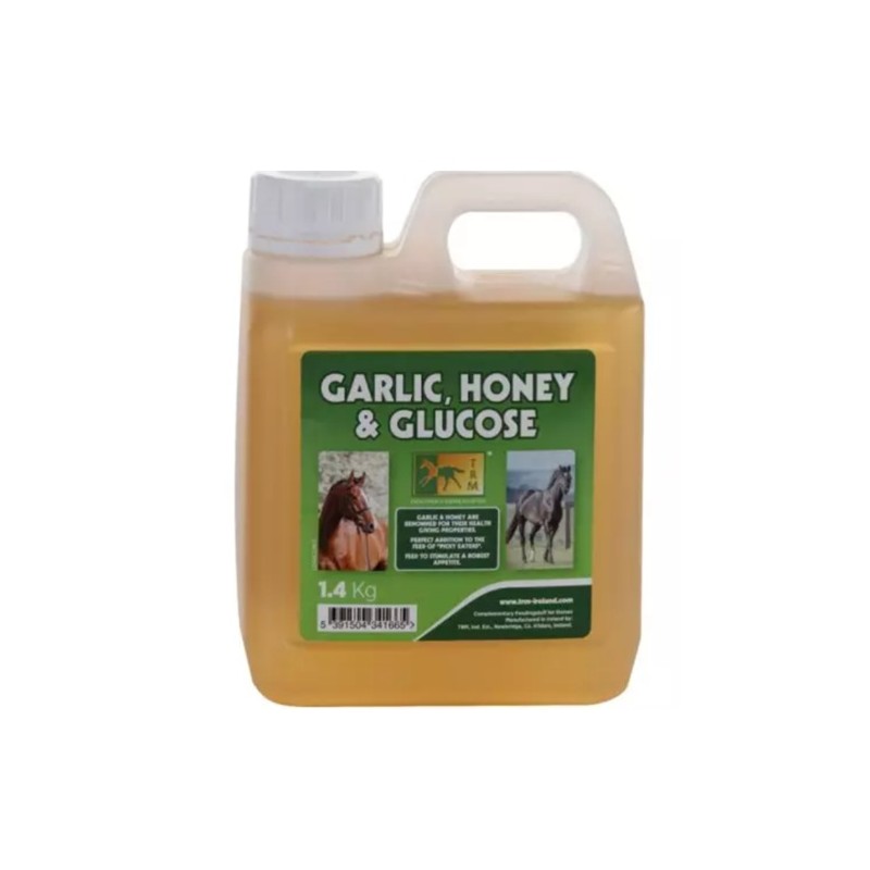 TRM Garlic, Honey & Glucose pour chevaux 1,4kg